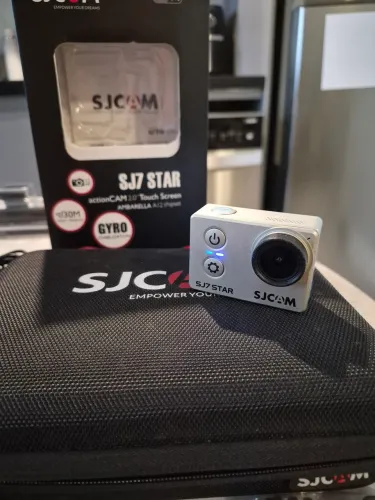 Camera SJCAM SJ7 Star + Kit completo de acessórios