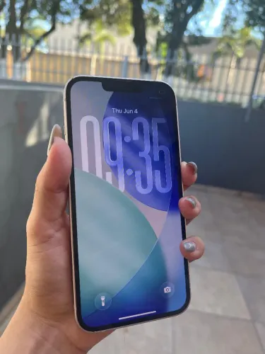 iPhone 13 128GB Rosa | Bateria 100% | Face ID OK | Nunca Aberto | Estado de Novo
