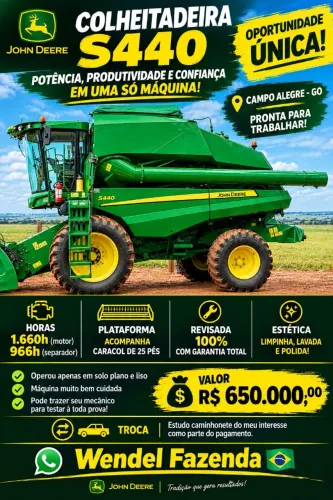 Colheitadeira John Deere