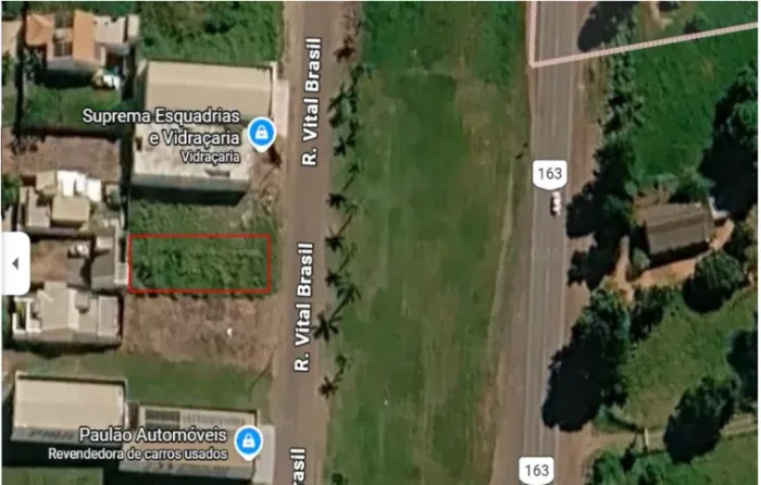 LOTE com 360,00 m², situado no Loteamento "Residencial Capitão Vigário"