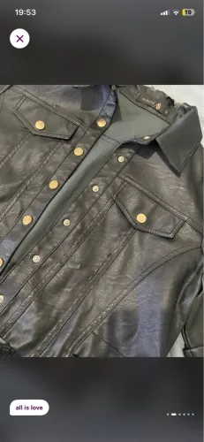 Jaqueta de courino