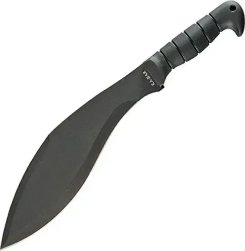 Faca Tática Ka-Bar Kukri Lâmina Aço Carbono 30cm Modelo 2-1249-9