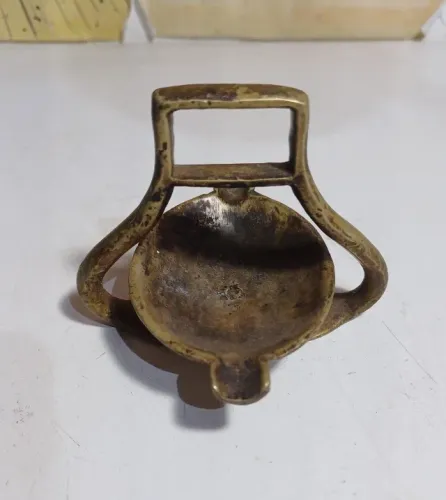 Cinzeiro estribo em bronze - item de coleção