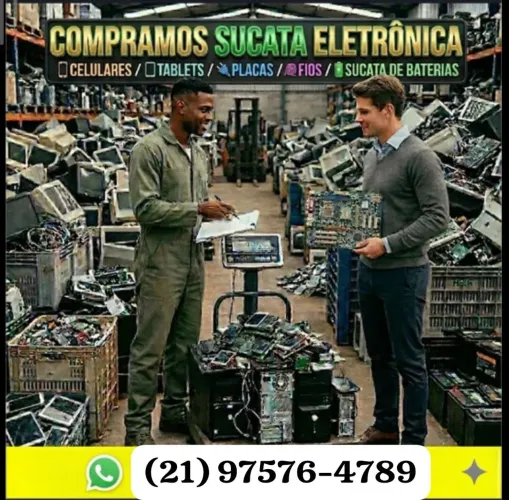 Compramos lixo Sucata eletrônica