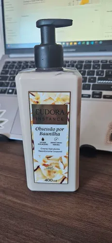 Creme Hidratante Desodorante Corporal Instance Baunilha 400ml