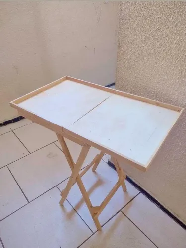 Banca Tabuleiro Banca Tabuleiro Dobrável Ambulantes Feira E Comércio 43x80CM