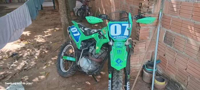 Moto pra trilha motor. Novo