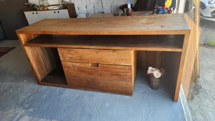 Rack madeira de demolição