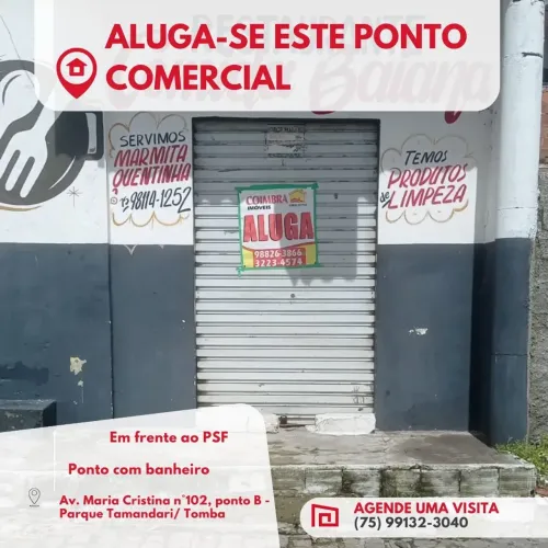 Ponto Comercial para aluguel no Tomba - Feira de Santana - BA