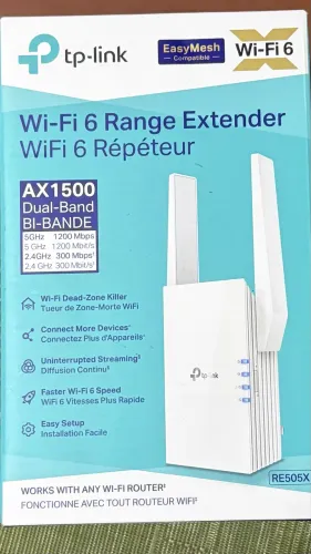 Repetidor Wi-Fi Tp-link AX-1500 Dual-Band