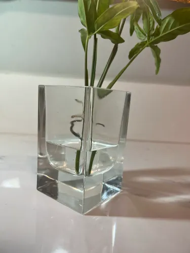 Vaso cristal Murano
