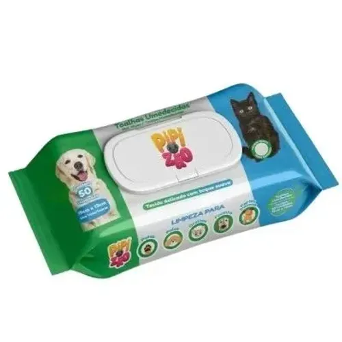 Lenço Umidecido para Pet