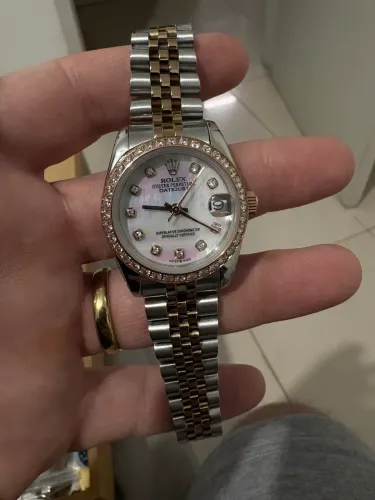 Rolex date just de 31mm feminino