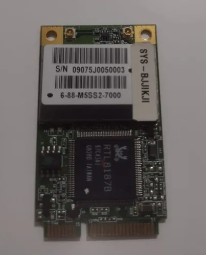 Placa de rede sem fio (Wi-Fi)