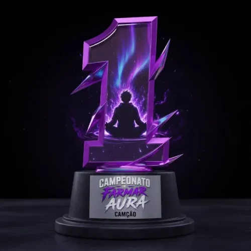 TROFEU FARMAR AURA 3D