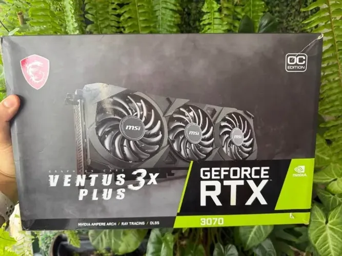 RTX 3070 8GB VENTUS 3X PLUS - em estado de nova!