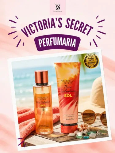 Kit body splash e creme hidratante / Victoria's Secret