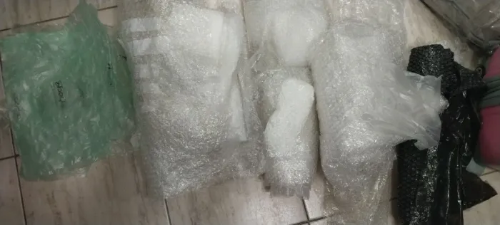 Plástico bolha 20 reais tudo