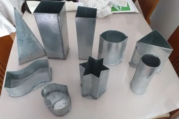 Moldes para velas artesanais