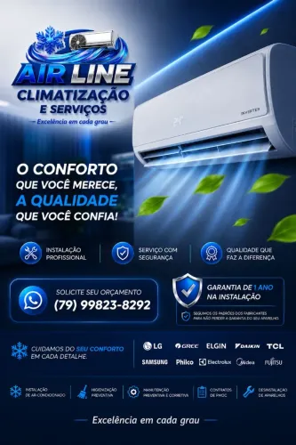 Instalação e Manutenção de ar condicionado