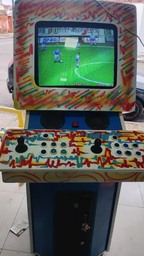 Neogeo mvs  futebol  fliperama 