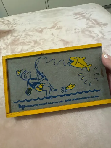 Estojo de madeira raríssimo década de 70/80