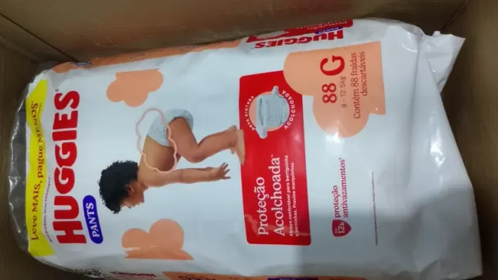 Fralda descartável Huggies G