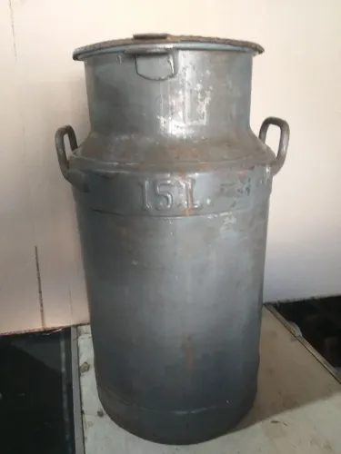 Latão antigo de ferro 15 litros de pressão 