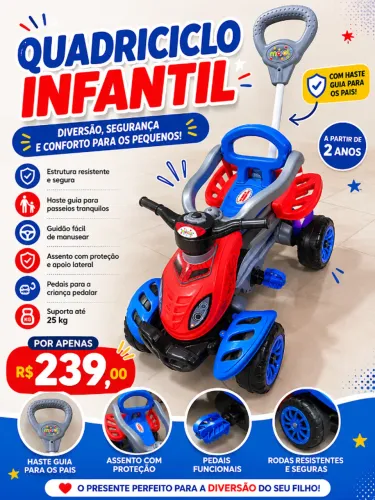 Quadriciclo Infantil