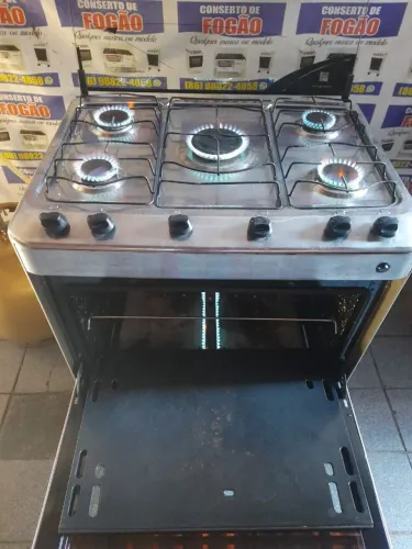 VENDE-SE FOGÃO ESMALTEC 5B