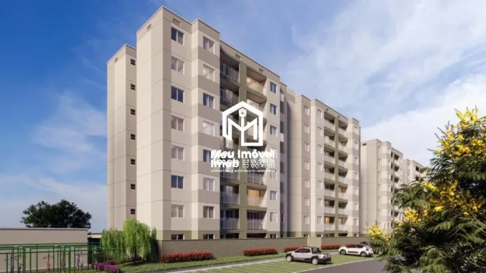 Apartamento 2 Quartos 1 Vaga 45m² Lazer Completo Ac FGTS