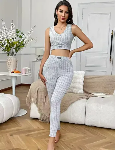Conjunto feminino Flanelado G