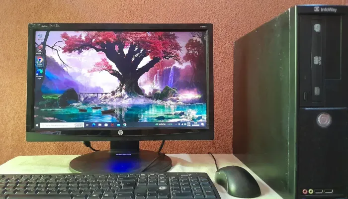 Computador completo i3 2120 ,4 gigas ,hd de 320 gigas ,monitor LCD 19 polegadas...