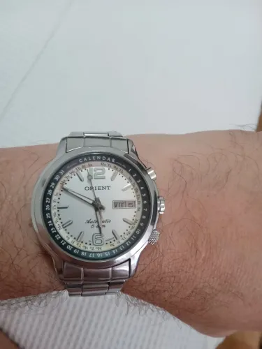 Relógio orient automático raro calendário perpétuo lindo