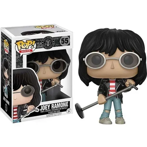 Funko Pop Rocks Ramones Joey Ramone #55 (Vaulted/Retirado de Fabricação)