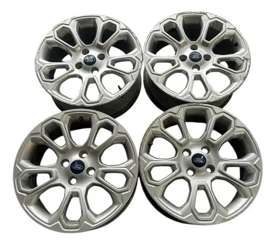 Jogo De Roda Aro 17 Ford Ecosport Titanium 2.0 2019 Prateado