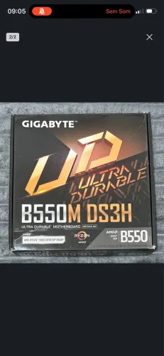 Placa mãe B550M DS3H