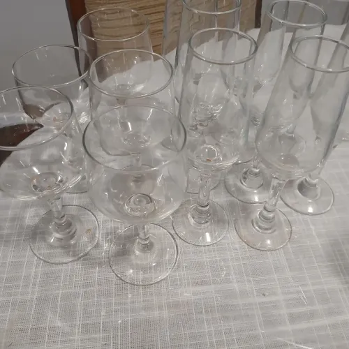 taça de vinho e champanhe 