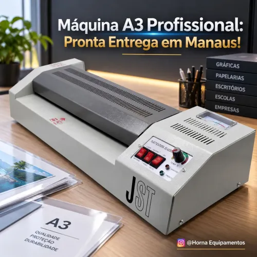 Plastificadora Laminadora A3 110V novas a pronta entrega 