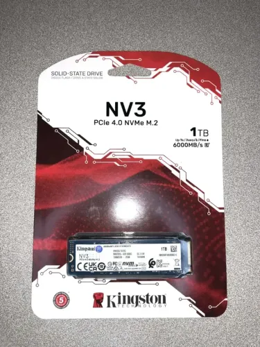 SSD Kingston NV3 1TB M.2 2280 PCIe NVMe 4.0