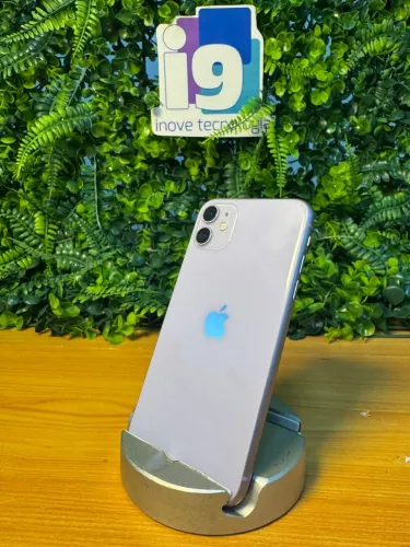 iPhone 11 64GB   Cor lilás   87% saúde da bateria   3 meses de garantia 