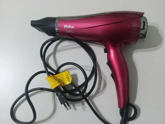 Secador De Cabelos Philco Cherry 2100 Watts 127 Volts.