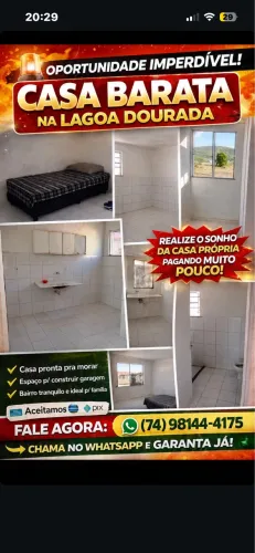 Apartamento na lagoa dourada