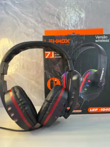 Headset gamer USB com RGB - ENTREGA A DOMICÍLIO 