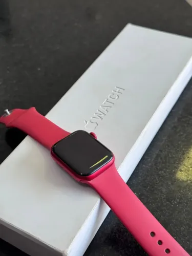 Apple Watch Series 6 40mm Vermelho Red - OLX Pay - Impecável - Troca e Parcelo 18x