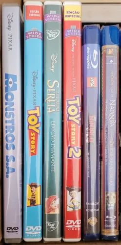 DVDS OU BLU-RAYS a maioria Lacrado a partir de R$10 cada