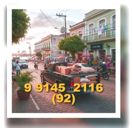 Frete/Mudança com ou s/ ajudantes Rasec