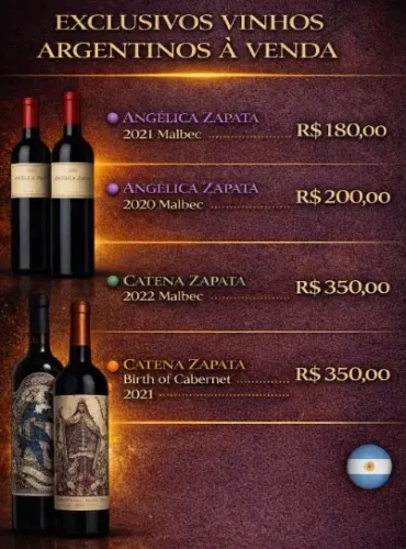 Vinhos Argentinos - Promoção