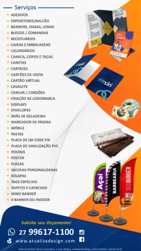 Atualiza Design - Gráfica & Comunicação Visual