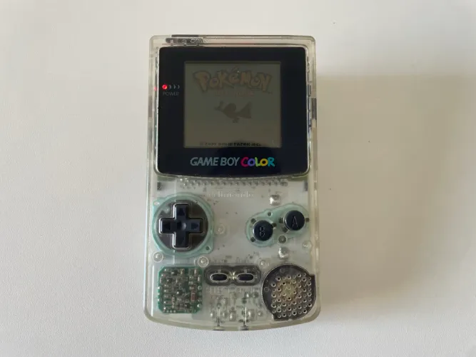 Gameboy Color Crystal Transparente